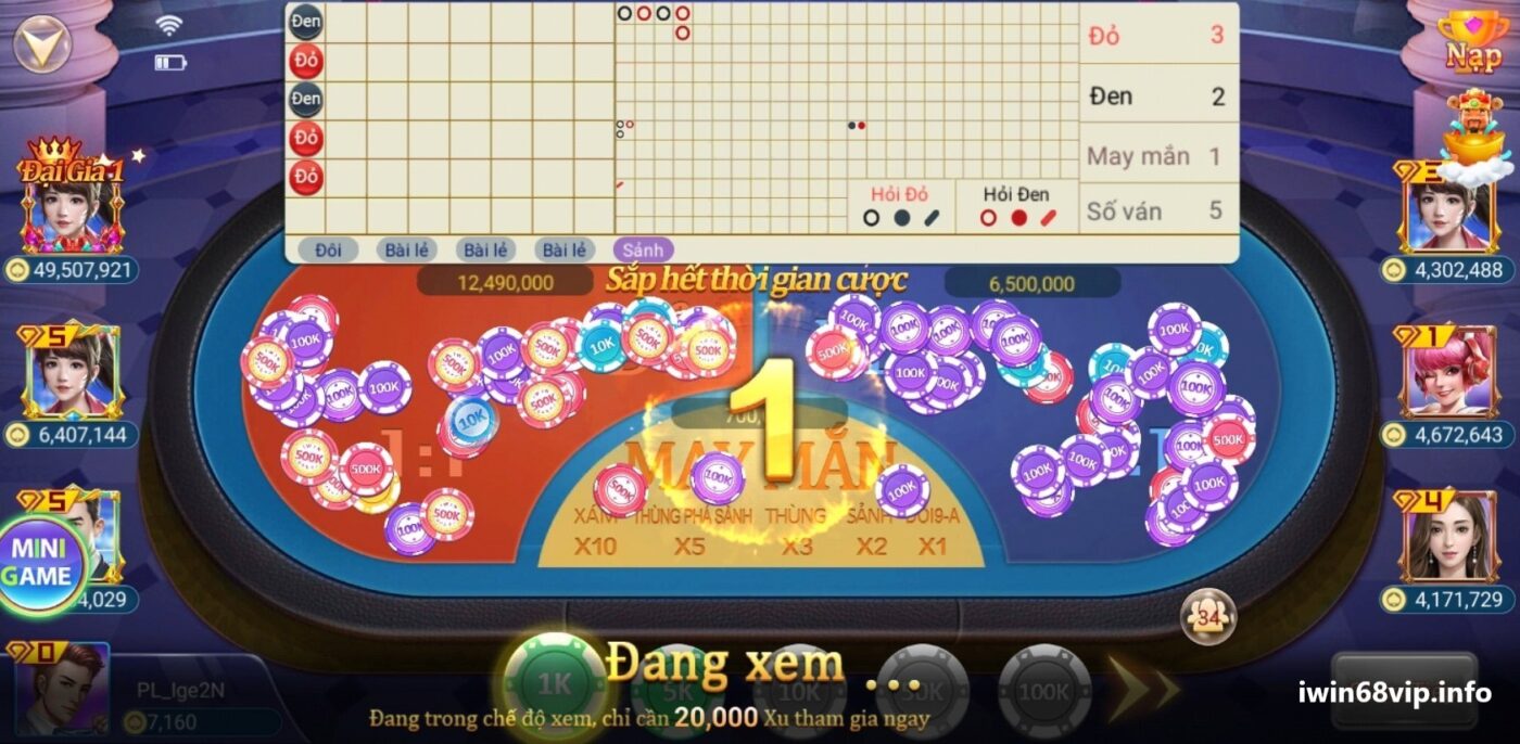 kinh nghiệm chơi game đỏ đen, game đỏ đen IWIN68