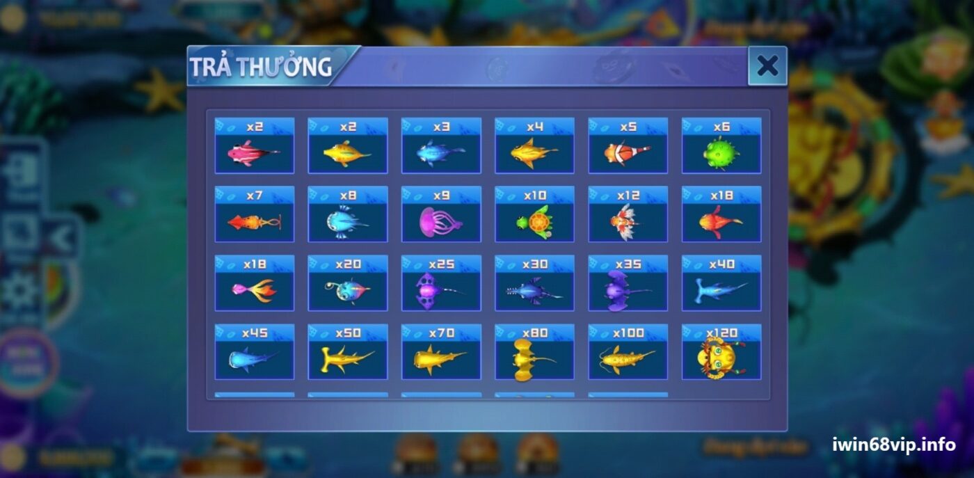 săn cá đổi thưởng, game săn cá IWIN68, bắn cá IWIN68, cách chơi game bắn cá