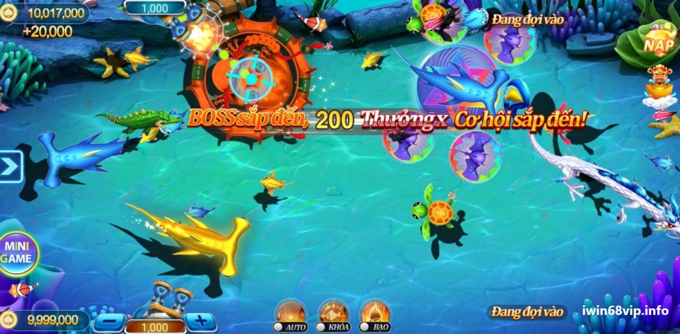 kinh nghiệm bắn cá, game bắn cá, mẹo chơi game bắn cá