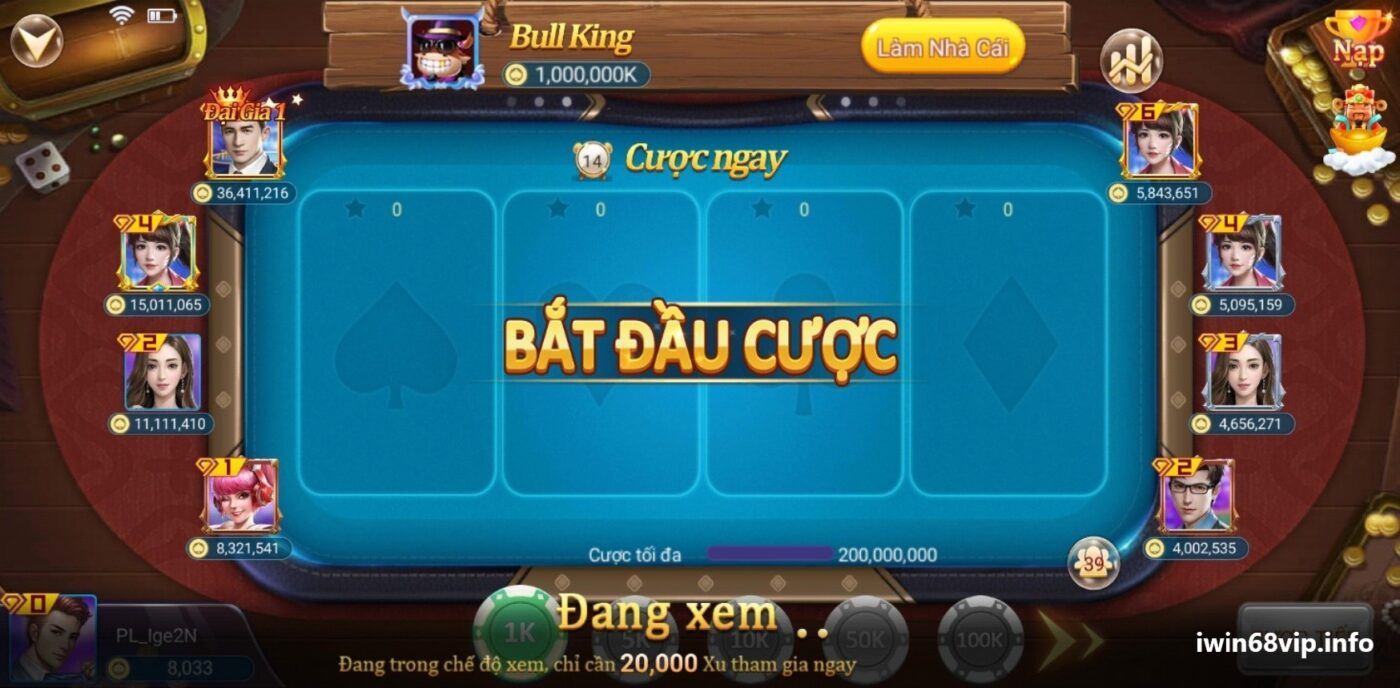 game super bull, cách chơi game super bull, game super bull IWIN68, hướng dẫn chơi game super bull