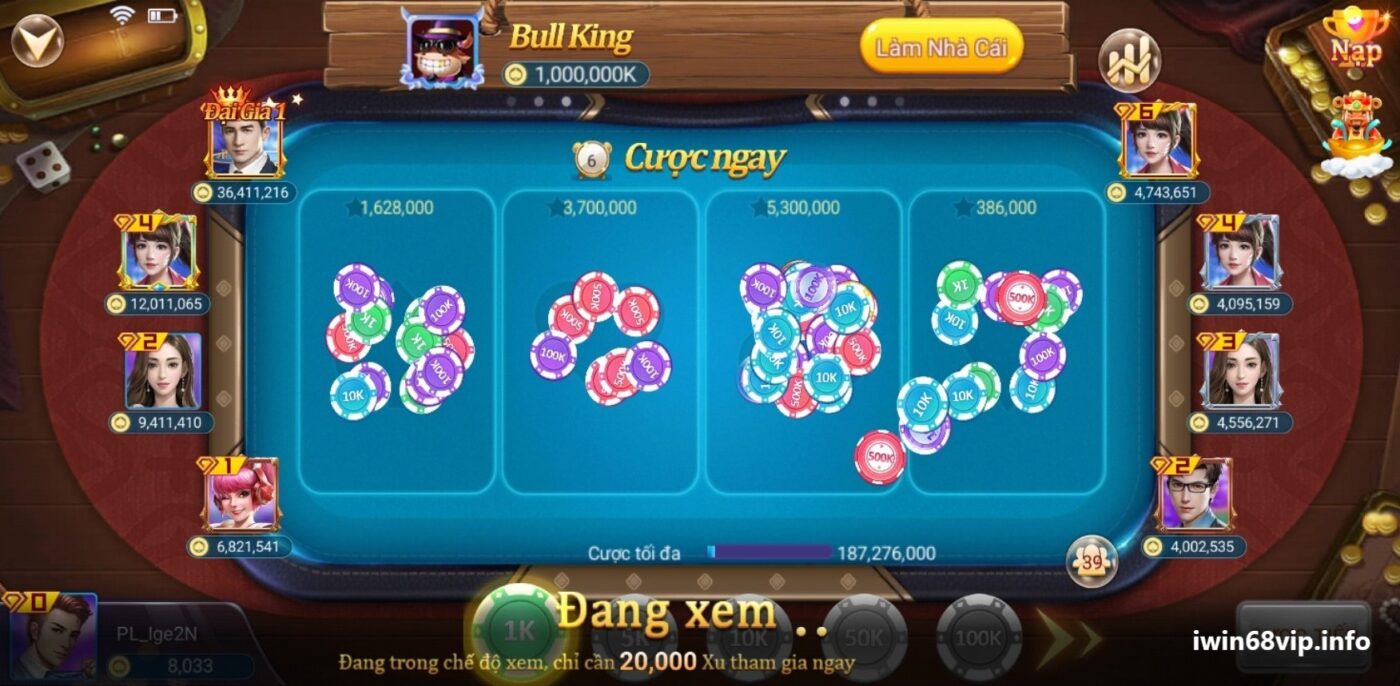 game super bull, cách chơi game super bull, game super bull IWIN68, kinh nghiệm chơi game super bull, mẹo chơi game super bull